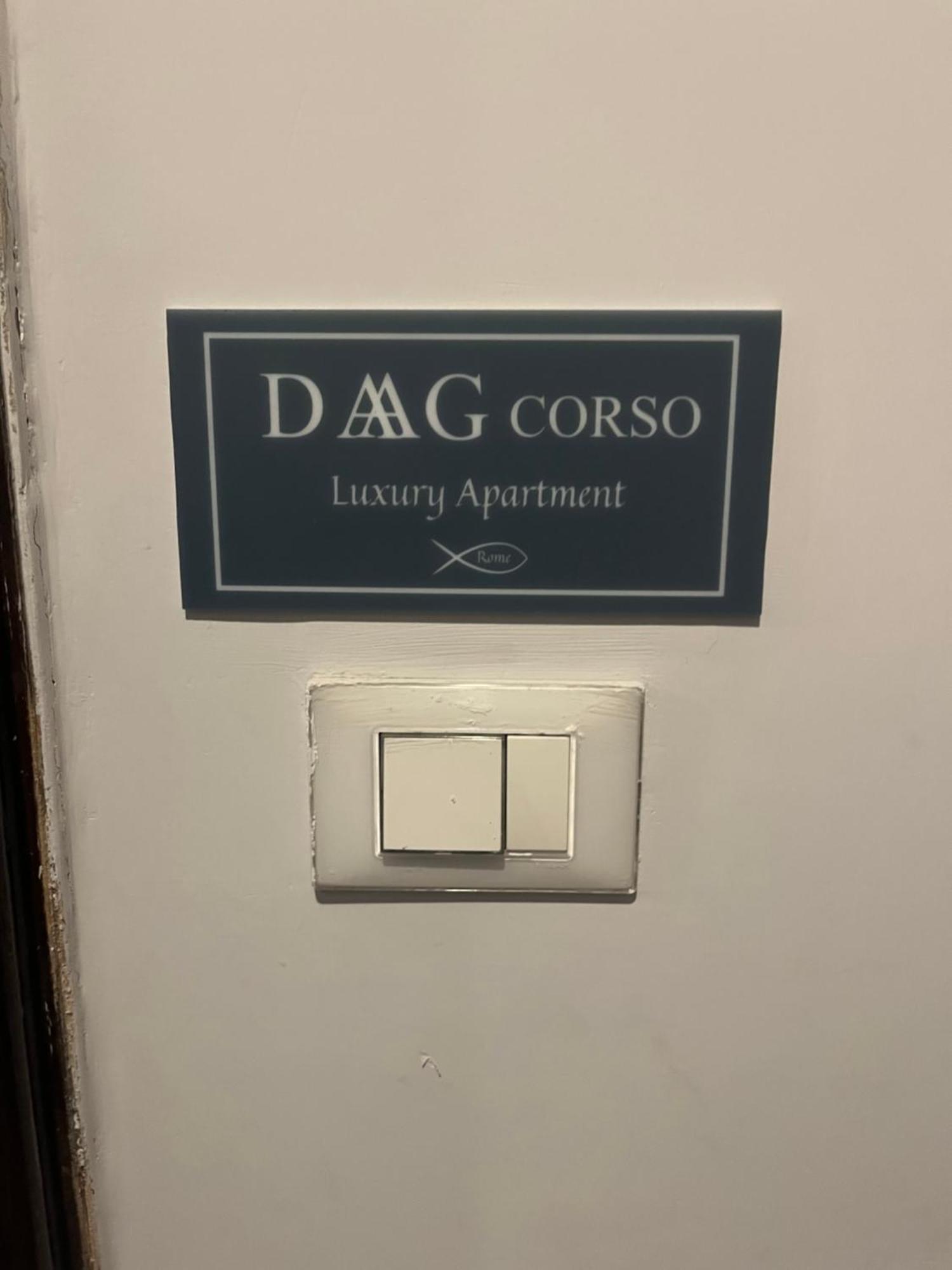 Daag Corso Luxury Apartment Рим Екстер'єр фото